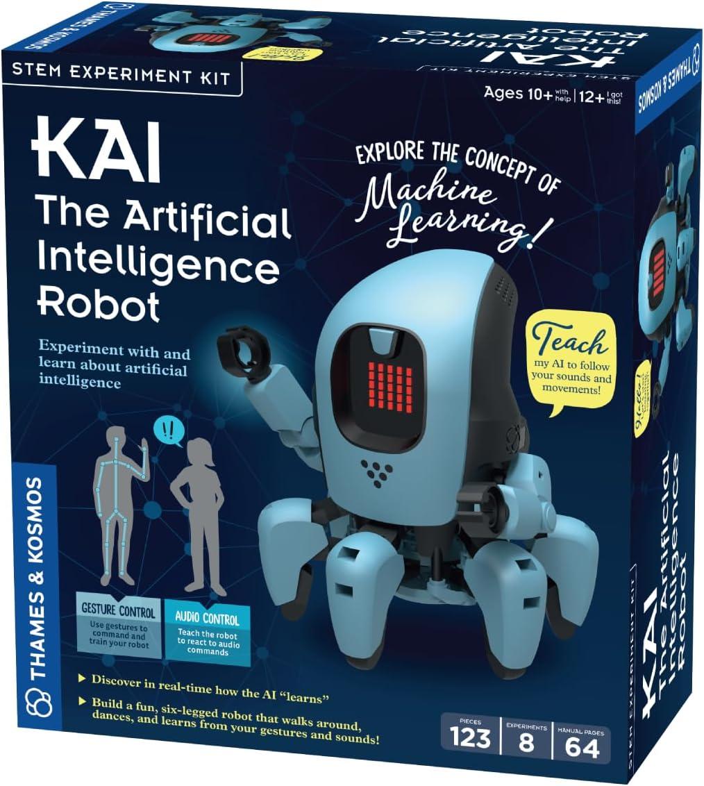 Thames & Kosmos Kai: AI Robot Showdown - Machine Learning, App-Enabled, and Kid-Friendly Design