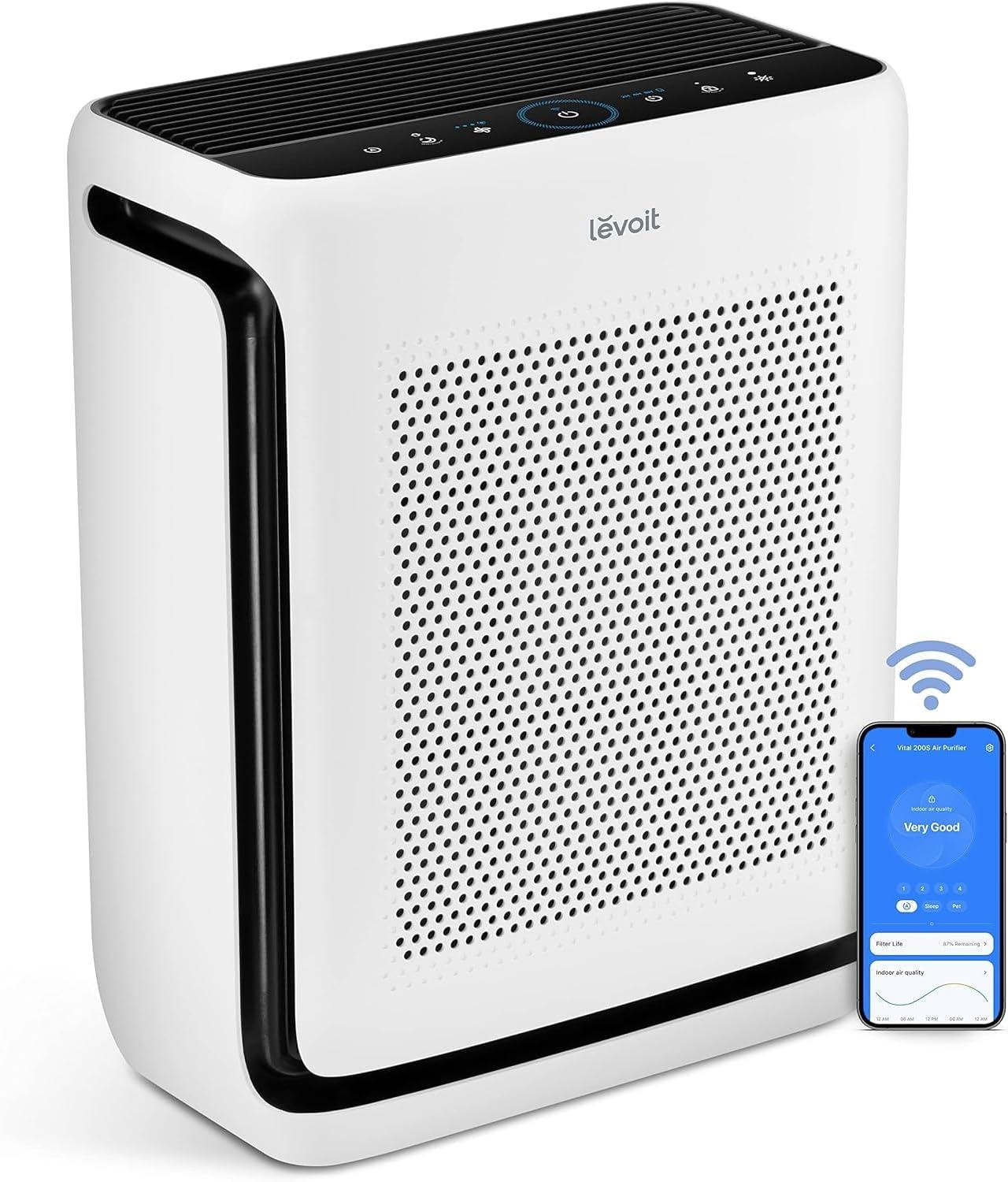 Tested: 200S-P Air Purifier's HEPA-Grade Sleep Mode for Allergies