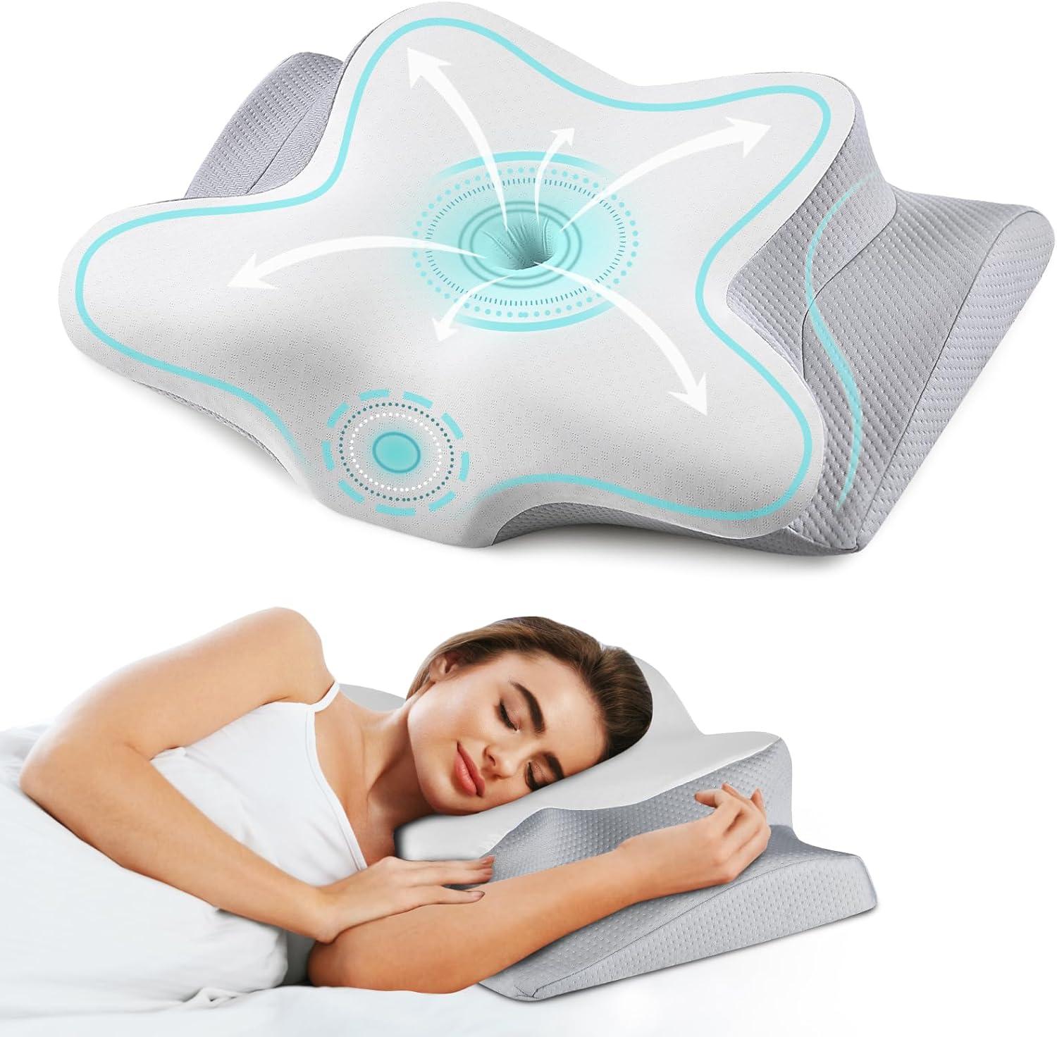 Cervical Pillow Showdown: 2 Heights & Cooling for Every Sleep Position