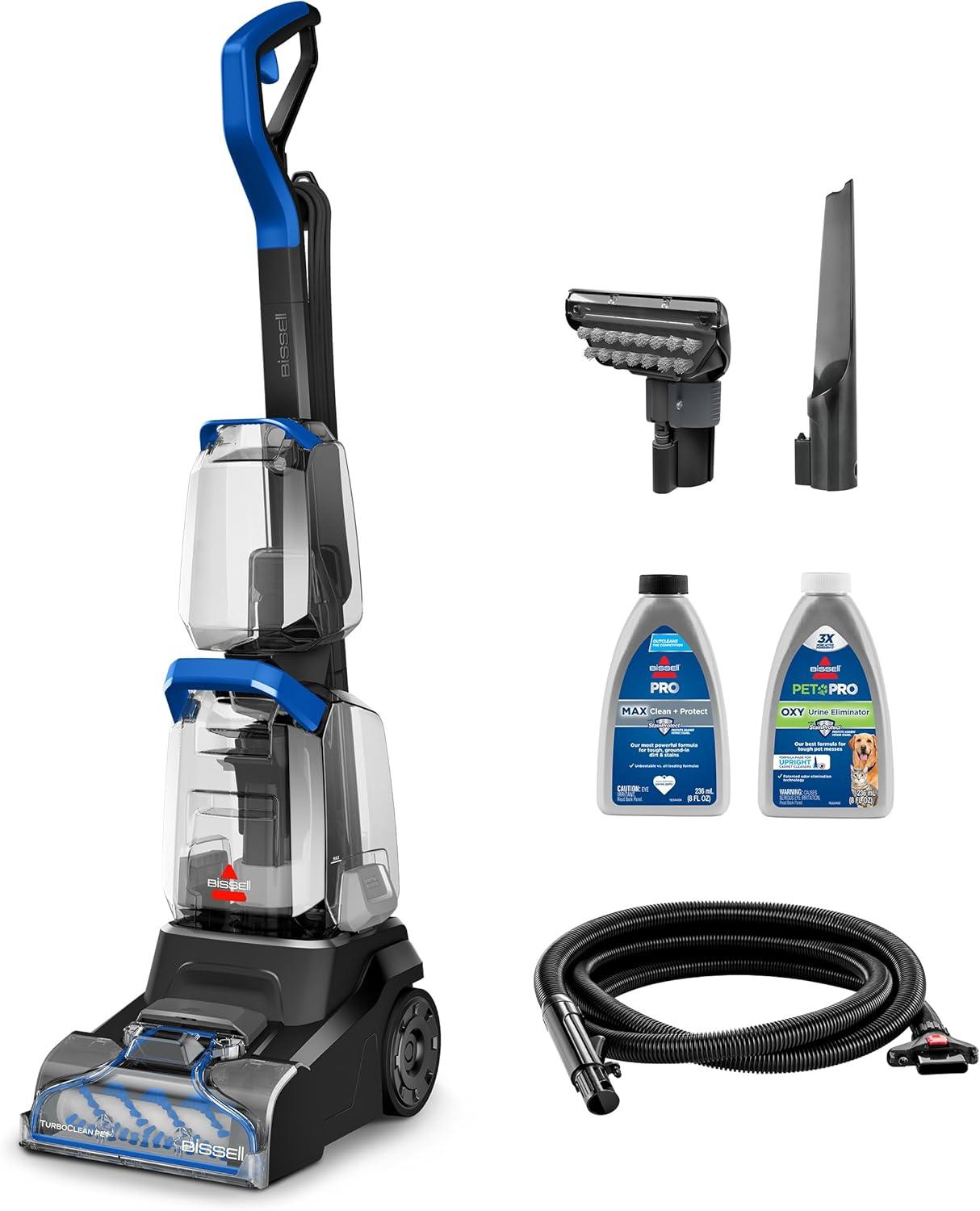 Pet Hair? Steam? BISSELL TurboClean PET Tested in Carpet Showdown