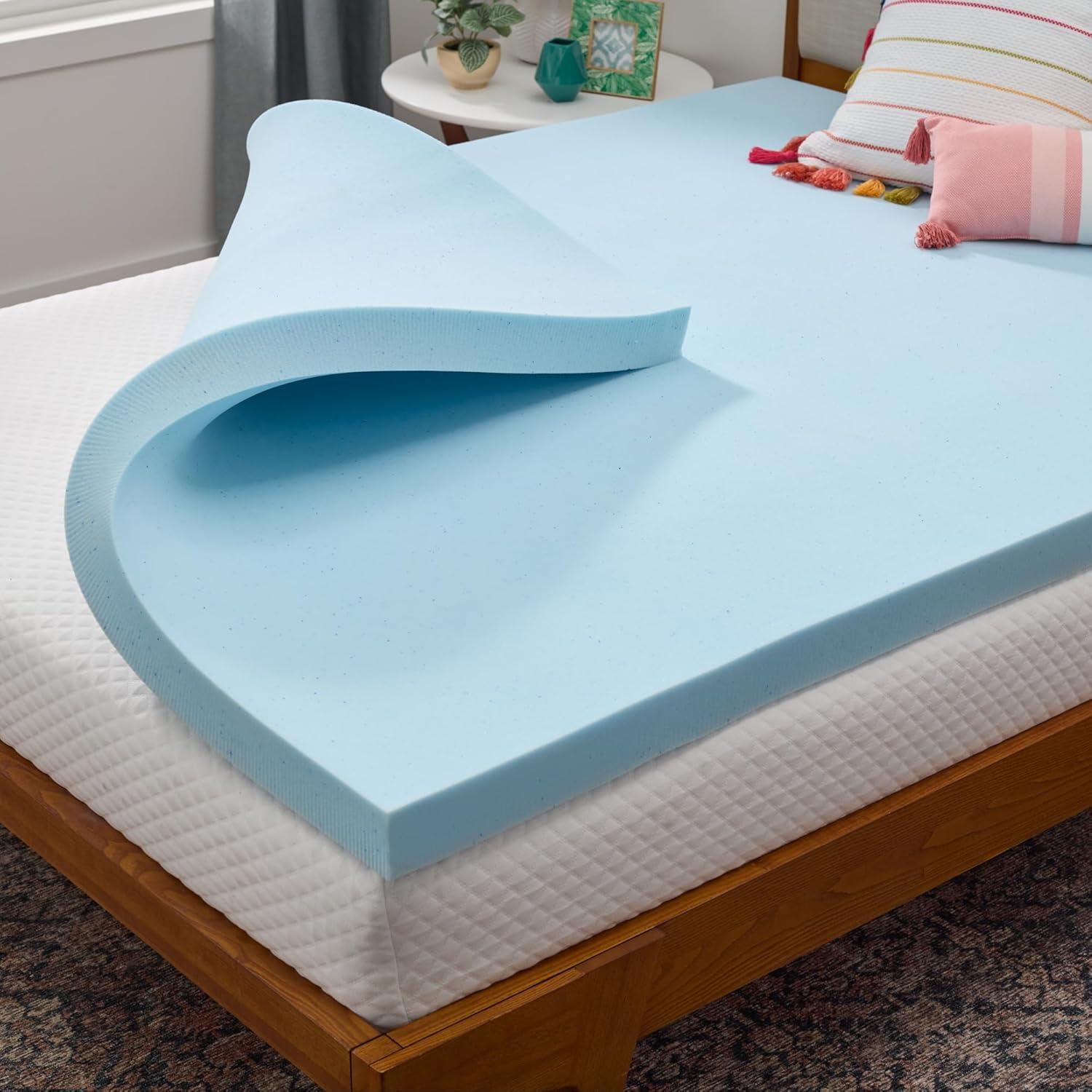 LINENSPA 3-Inch Gel Infused vs. Dorm Room Foam: Tested Cooling Tech for Stress-Free Sleep