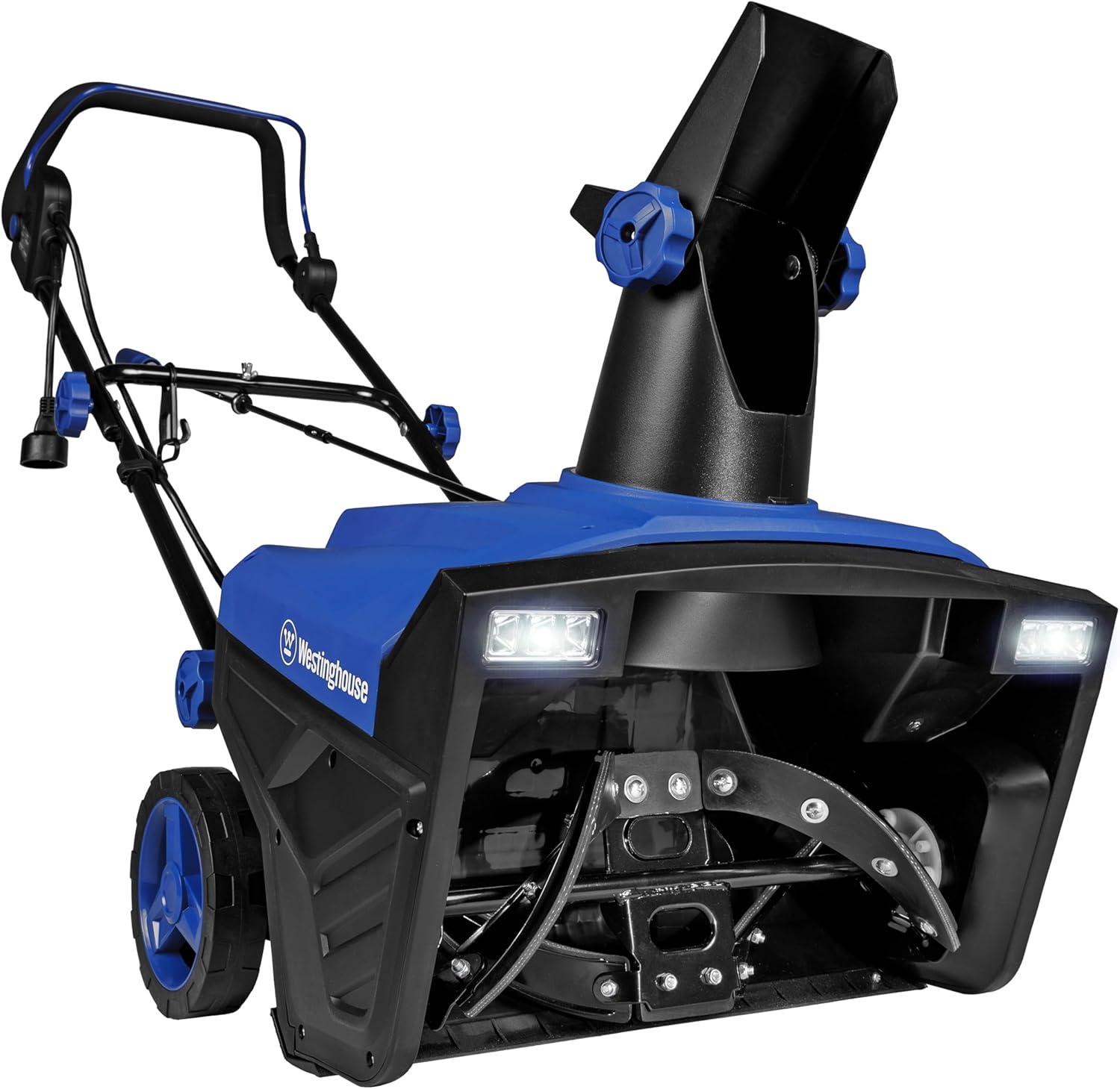 Showdown: 25ft Throwing Distance, Steel Auger, Dual LED Lights for Surprising Winter Cleaning Insight