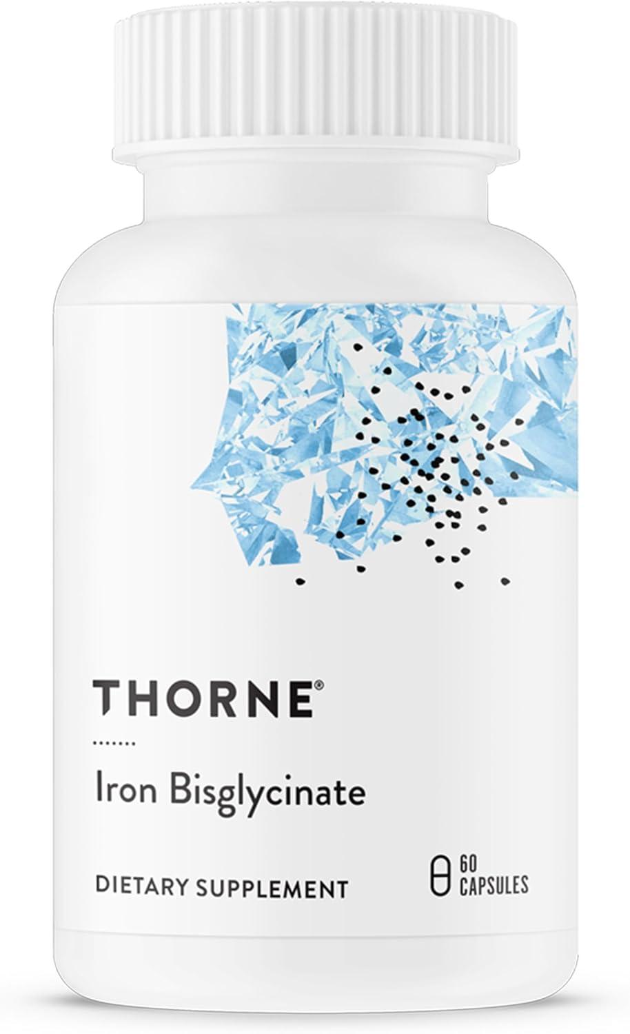 Iron Showdown: Thorne's Enhanced Absorption vs. Ordinary - NSF Tested, Gluten-Free