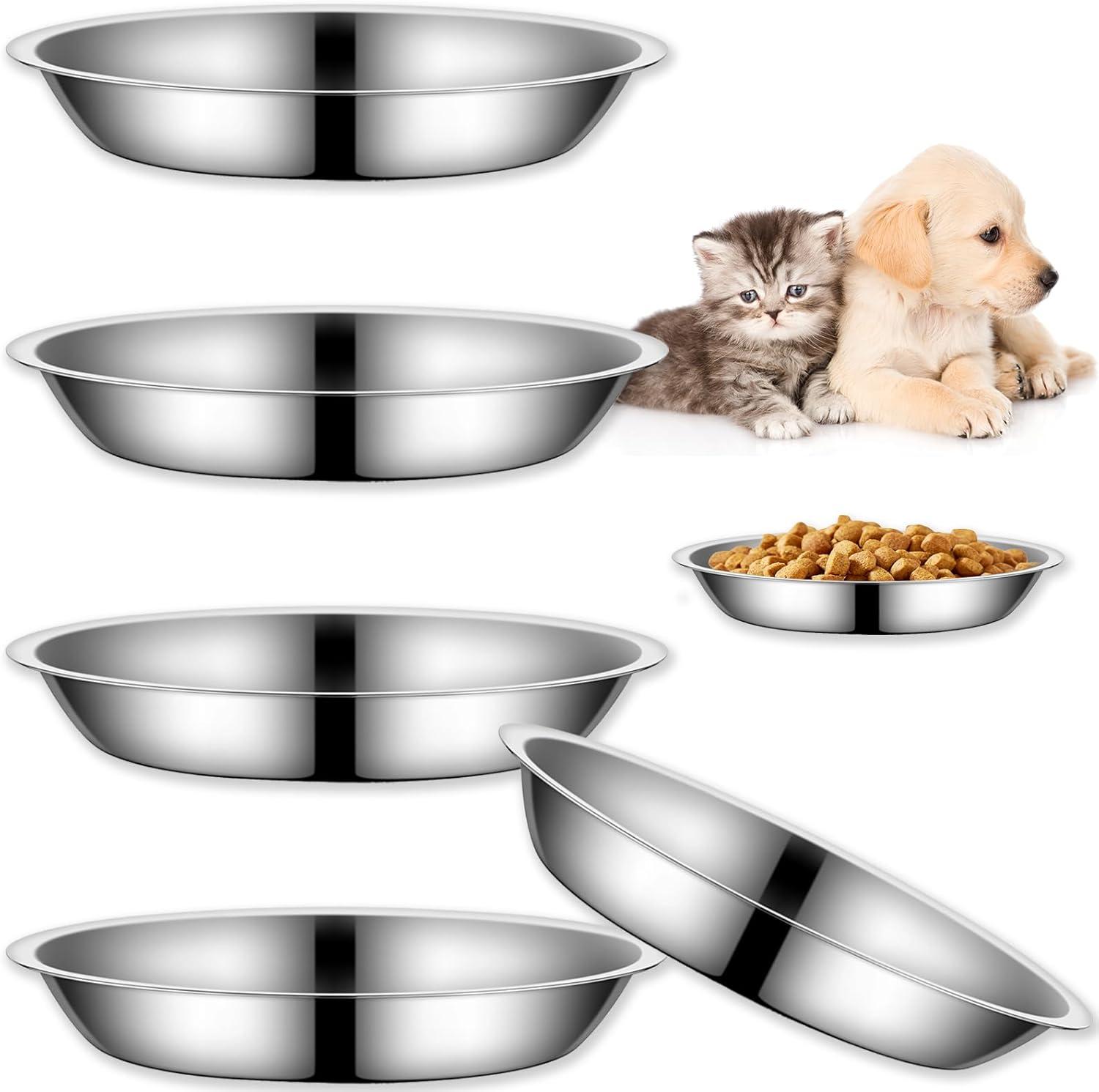6.1-inch Stainless Steel Showdown: Whisker Fatigue Relief vs. Dishwasher Safety for Indoor Cats