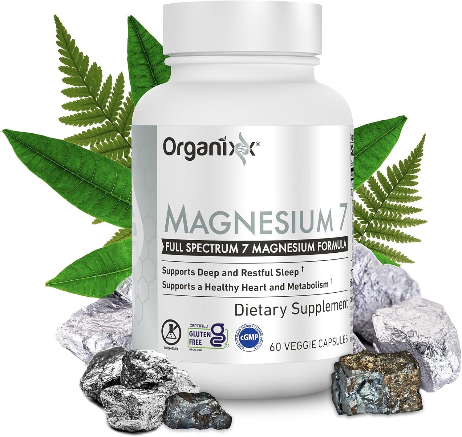 Organixx Magnesium Glycinate: 7 Types Tested, Vegan & Non-GMO-Sleep Better Than You'd Expect