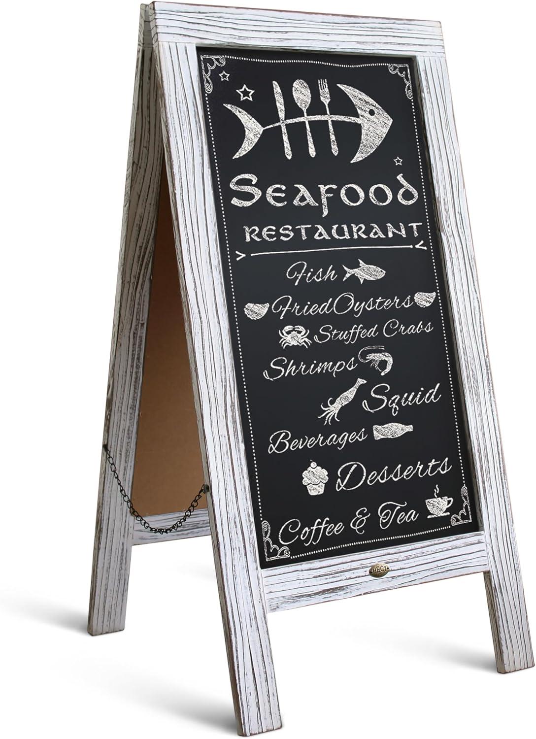 Double-Sided Chalkboard Showdown: Tested Price vs. Versatile Use for Cafés, Events!