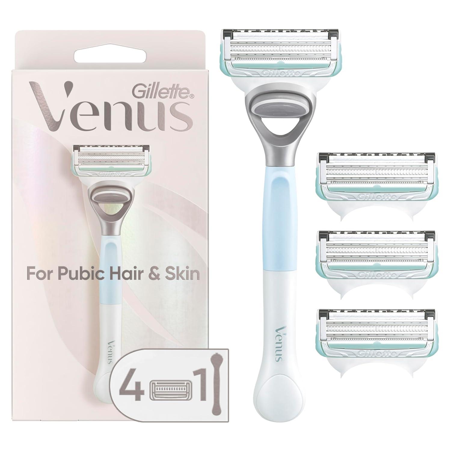 Gillette Venus's 5-Blade Precision Versus Bikini Razors' Glide Tech: Universal Fit's Tested Benefit