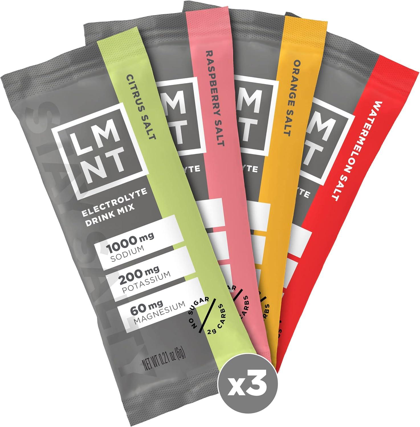 LMNT Zero Sugar Electrolytes Showdown: Surprise Flavors vs. 12-Pack Convenience (Hydration Hack)