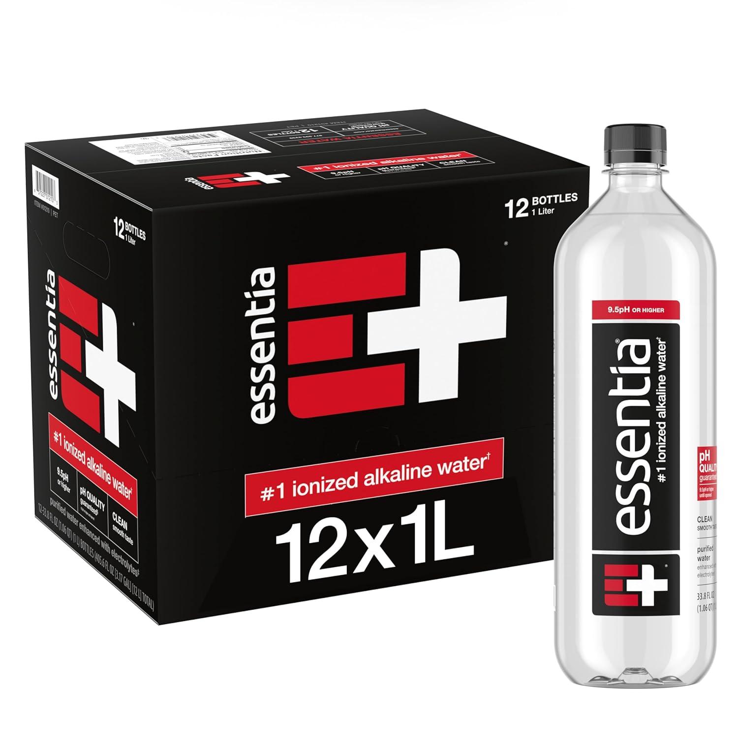 Essentia Bottled Water vs. Ionized Alkaline Water: 99.9% Pure... 9.5 pH Tested for Health Benefits?