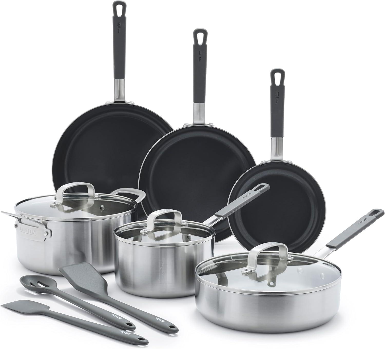 GreenPan x Bobby Flay 12-Piece Set Tested for PFAS-Free Versatile Cooking