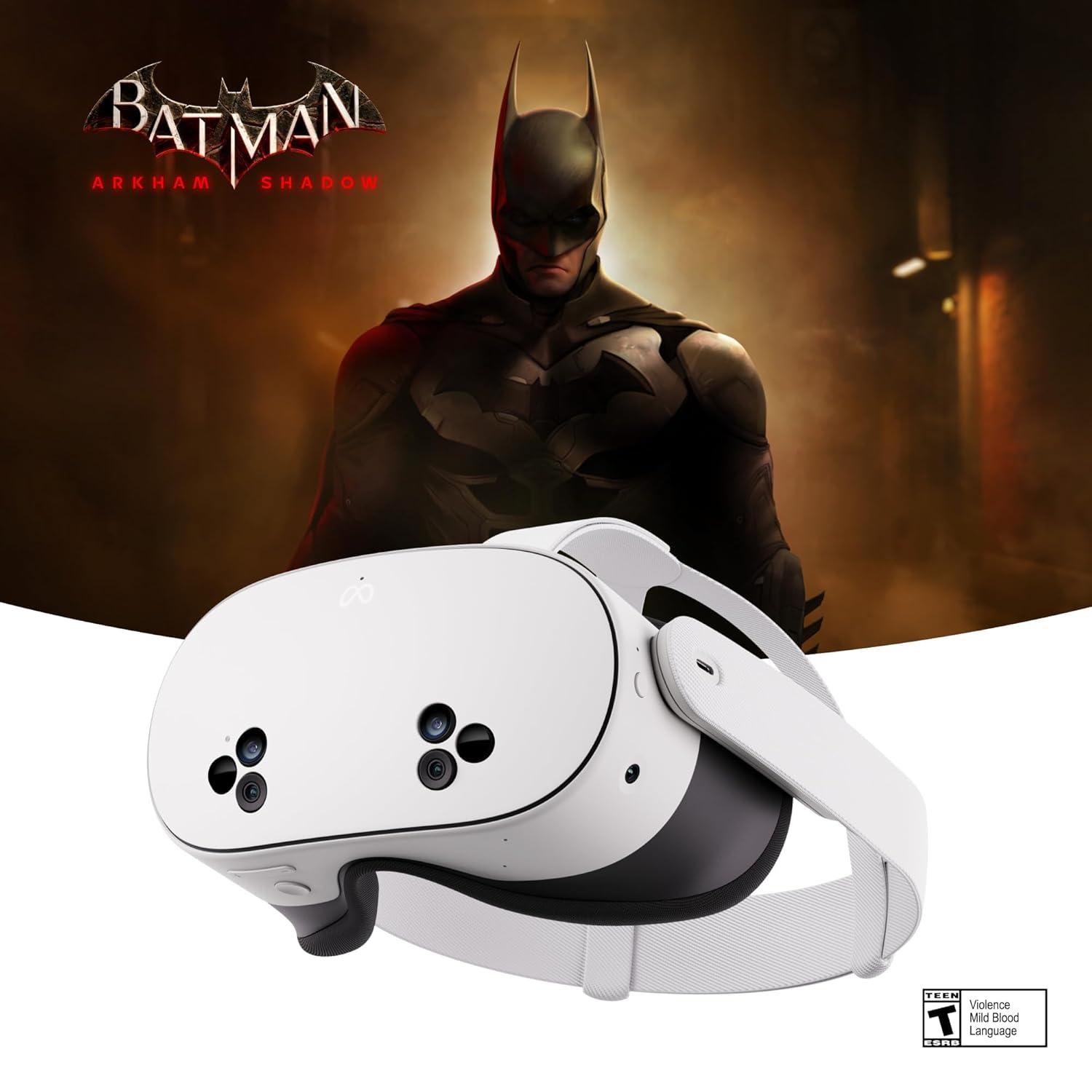 VR Headset Showdown: 256GB Storage vs. Batman Game + 3-Month Trial - All-in-One