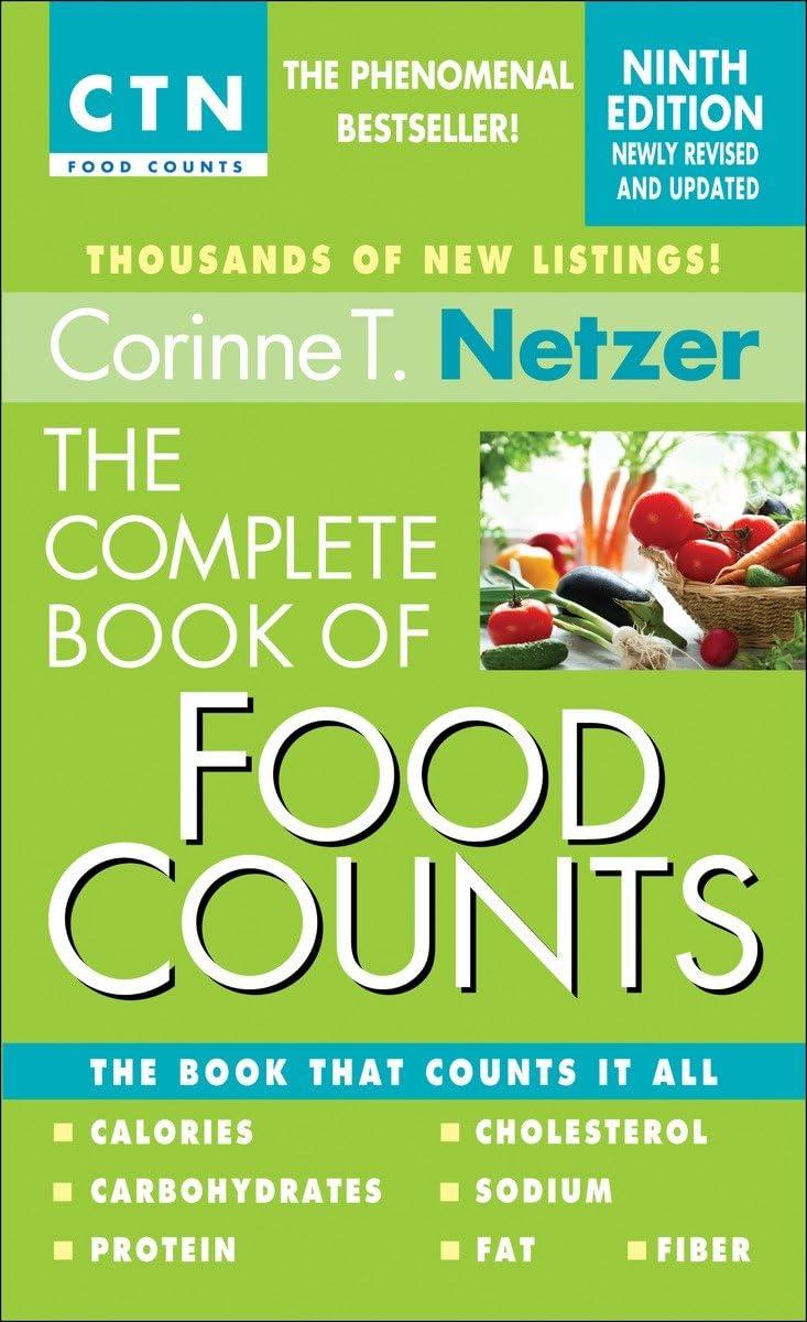 9th Edition Food Count Book Tested vs. Fitness Tracker's 30-Day Challenges
