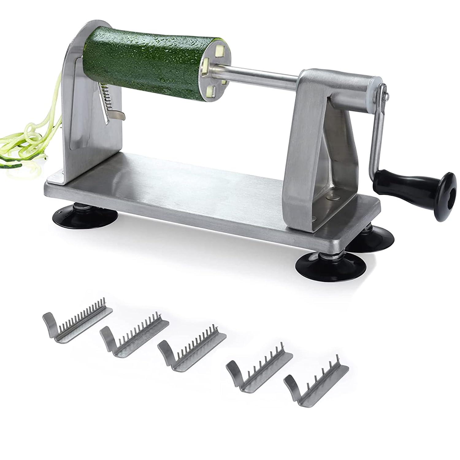 Surprising Efficiency: SUPMAKIN's Salad Shooter vs. Hand-Cranked Chippers for Holiday Prep