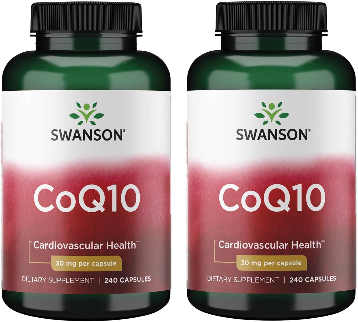 CoQ10 Supplements Showdown: Swanson's 240-Caps (2 Pack) Tested for Long-Term Use