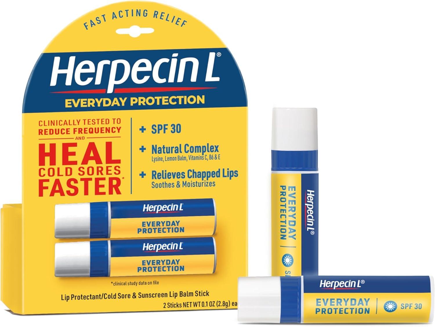 Cold Sore Treatments: SPF30 Lip Balm Showdown vs Herplex Tablets