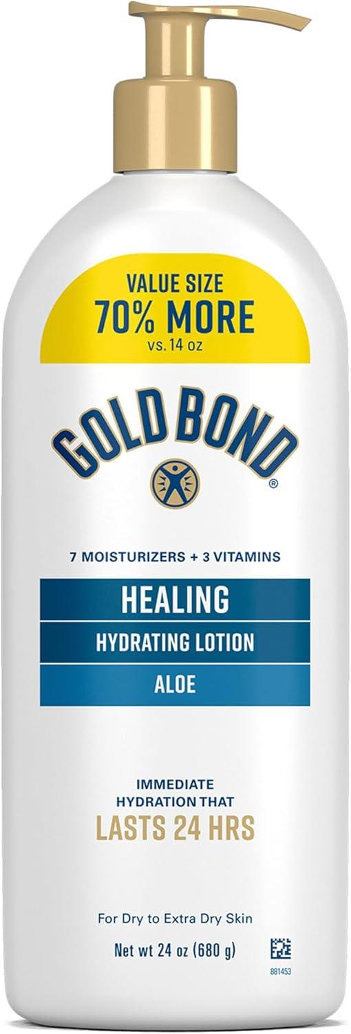 Gold Bond vs. Aloe Moisturizer: Surprising Insight on 24-Hour Hydration (Value Size?)