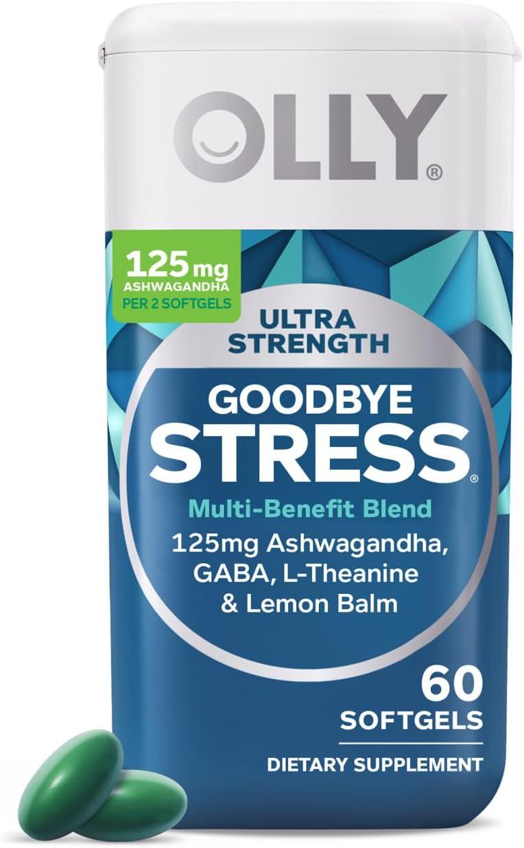 OLLY Ultra Strength Stress Relief Showdown: GABA, Ashwagandha, L-Theanine & Lemon Balm Tested - 2024's Calm Solution?