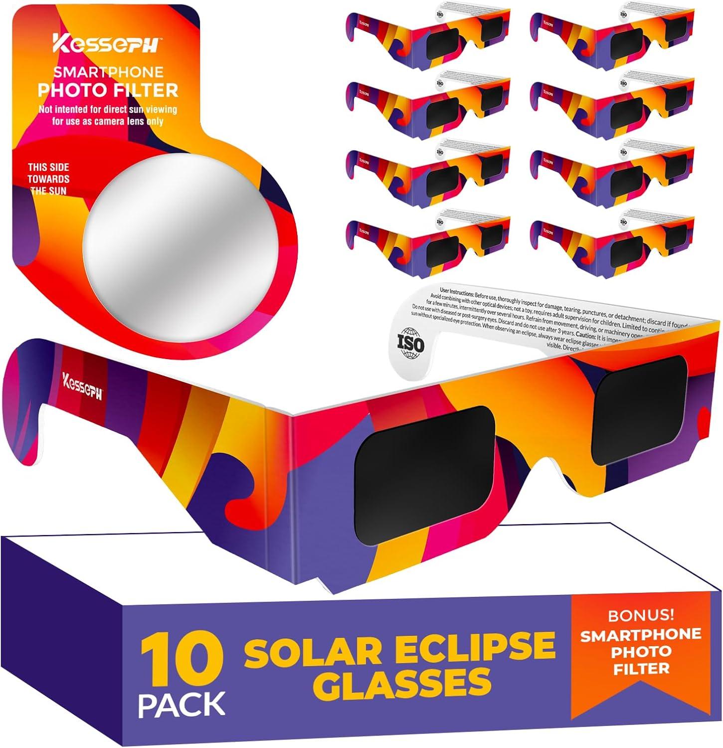 2024 Solar Eclipse Showdown: Tested AAS, Bonus Lens, Colorful Design (vs. CE/ISO)