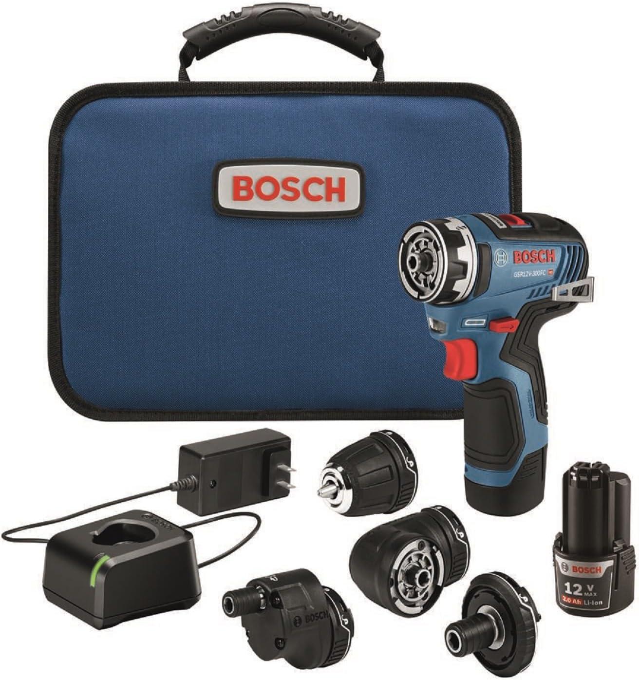 Bosch 12V Max Drill System Tested for Versatile Use in Tight Spaces with 2 Ah Batteries…