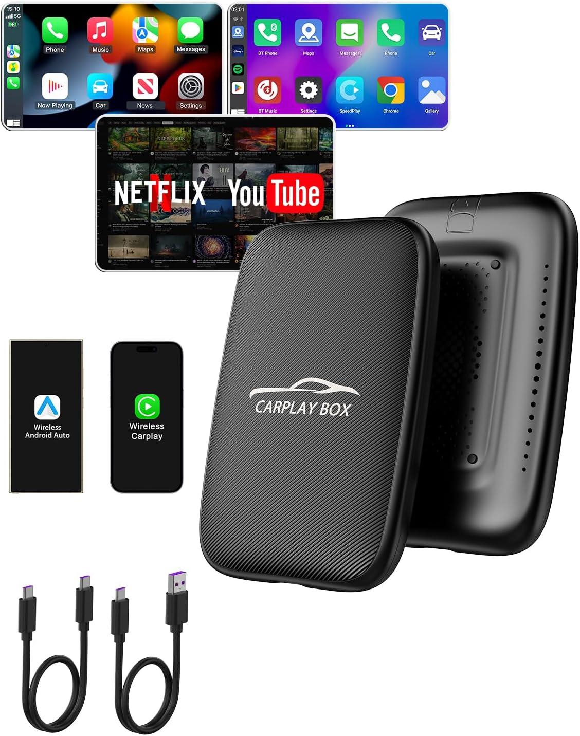 2025 CarPlay Adapter vs Magic Ai Box: Netflix & iOS10+ Compatibility Showdown