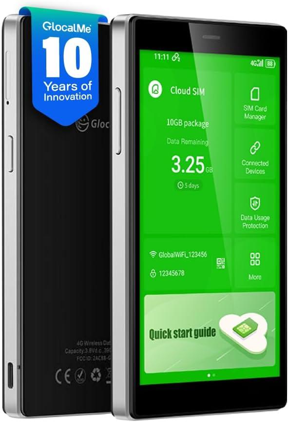 Surprising Travel Insight: G4 Pro's Global 1GB Data, Touch Screen, No SIM-Portable WiFi Showdown?