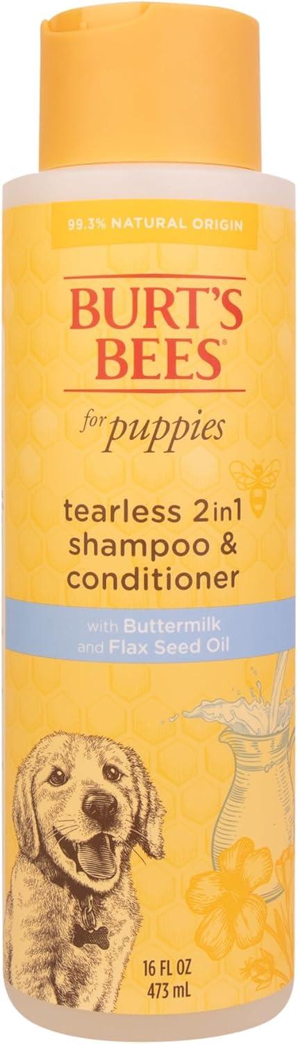 Surprising Insight: Tearless & Natural Shampoo Tested in Burt's Bees 2-in-1 with Buttermilk & Linseed Oil, 16 oz