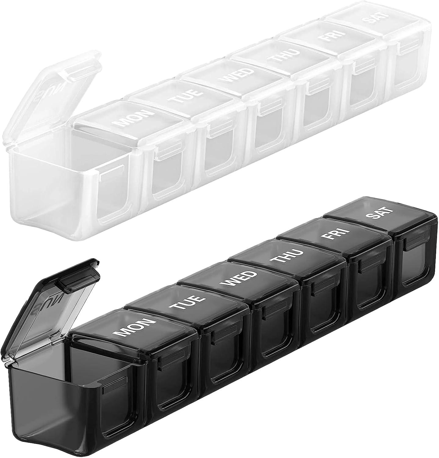 Travel Pill Case Showdown: 8 vs 10 Compartment Capacity