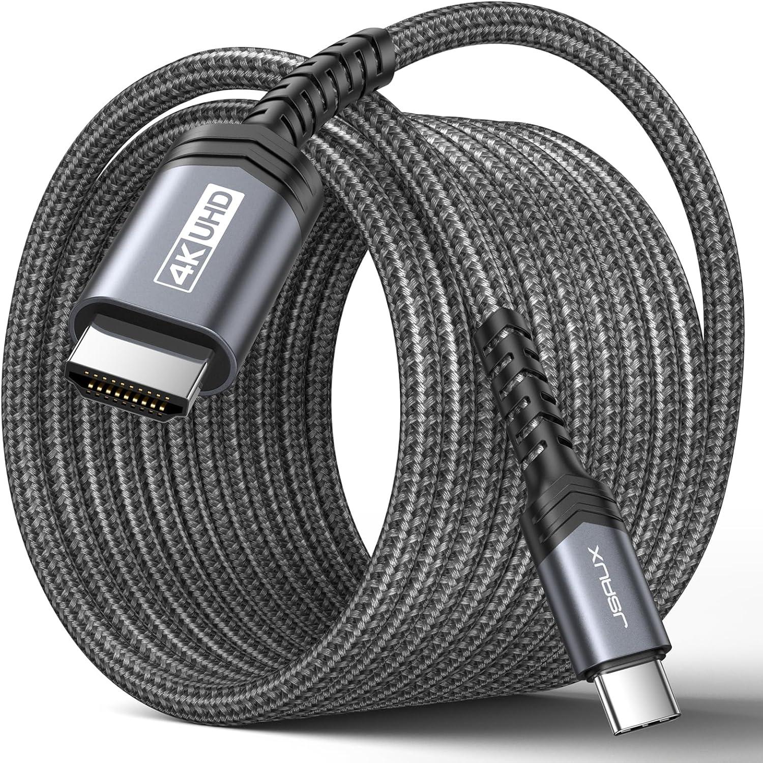 USB C to HDMI Cable Showdown: JSAUX's 4K@60Hz & Anti-Interference Edge