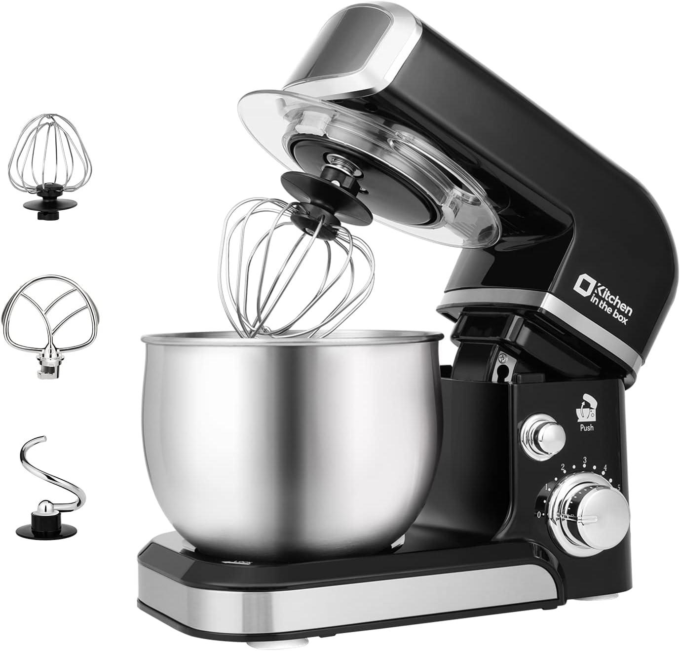 6 Speeds Tested: Kitchen in the Box 3.2Qt Stand Mixer's Surprising Portability