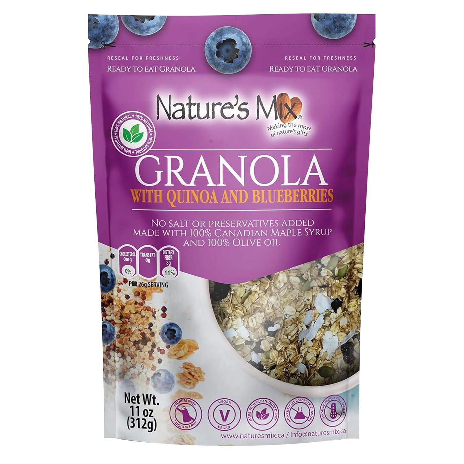 Surprising Granola Showdown: Nut-Free Quinoa vs. Blueberry Fuel for Runners
