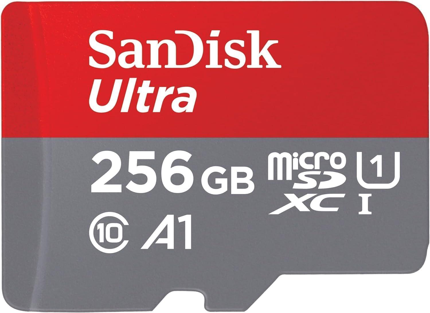SanDisk 256GB Memory Card: 10-Year Tested Life for Blazing HD Storage Speed
