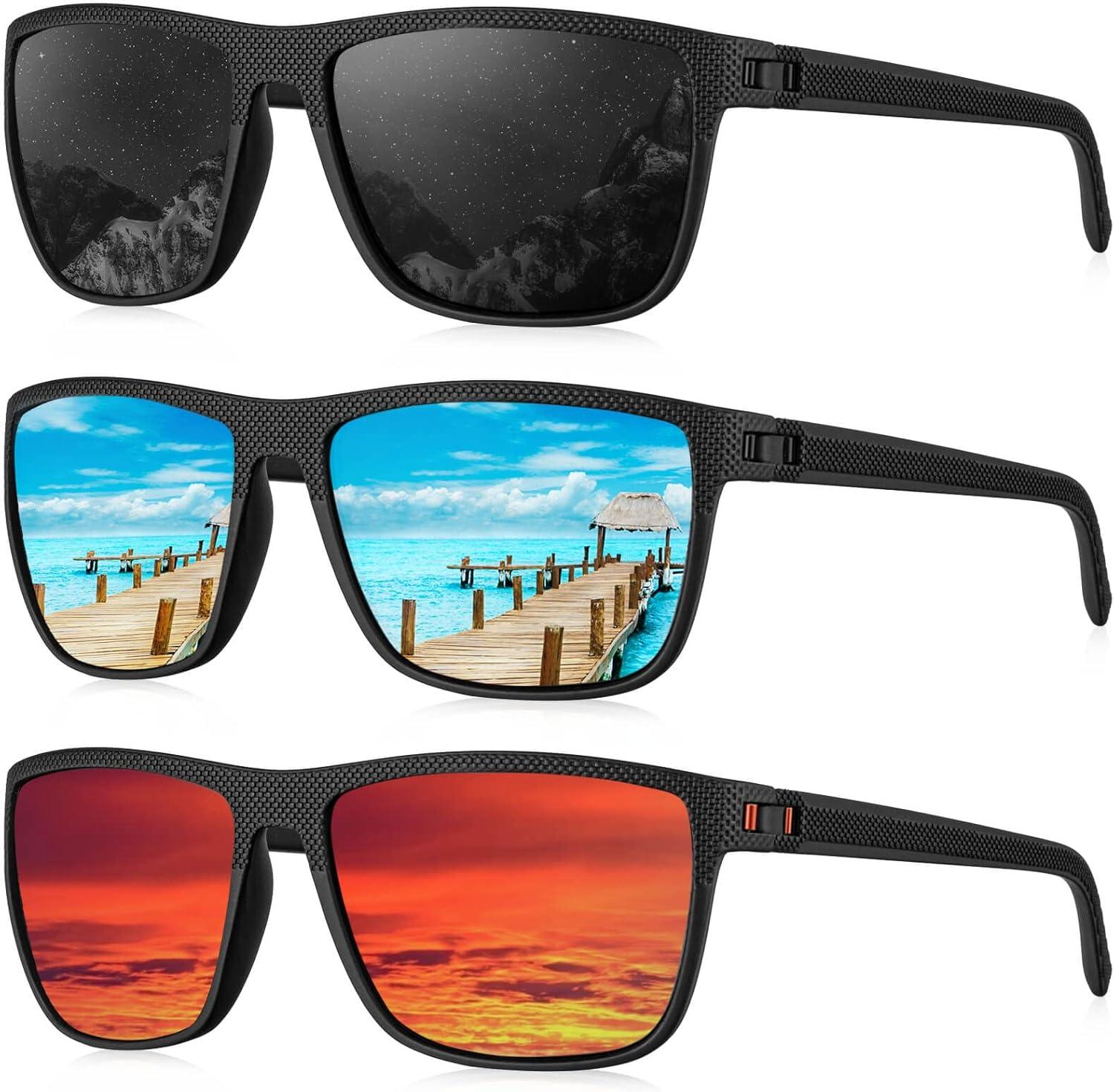 KALIYADI Polarized Sunglasses: Lightweight, UV-Protected-Surprising Safety Tested for Outdoor Use!
