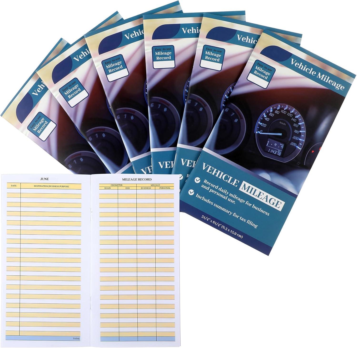 Tax-Time Tested: Vehicle Mileage Log Book for Business Use
