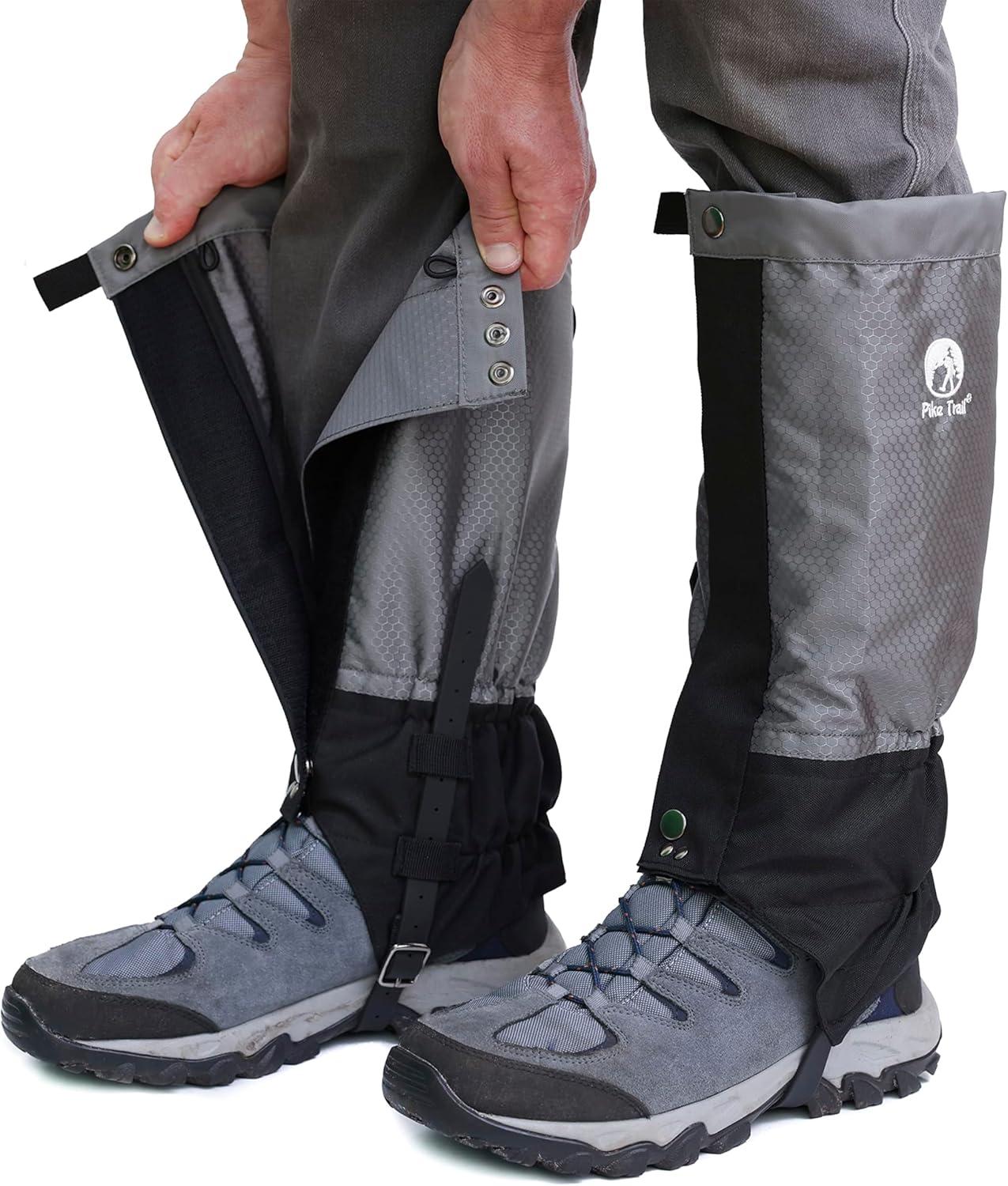 Hiking Essentials Showdown: Adjustable Gaiters, Ankle High, Cushioning, & Lightweight Tested for Versatile Seasons