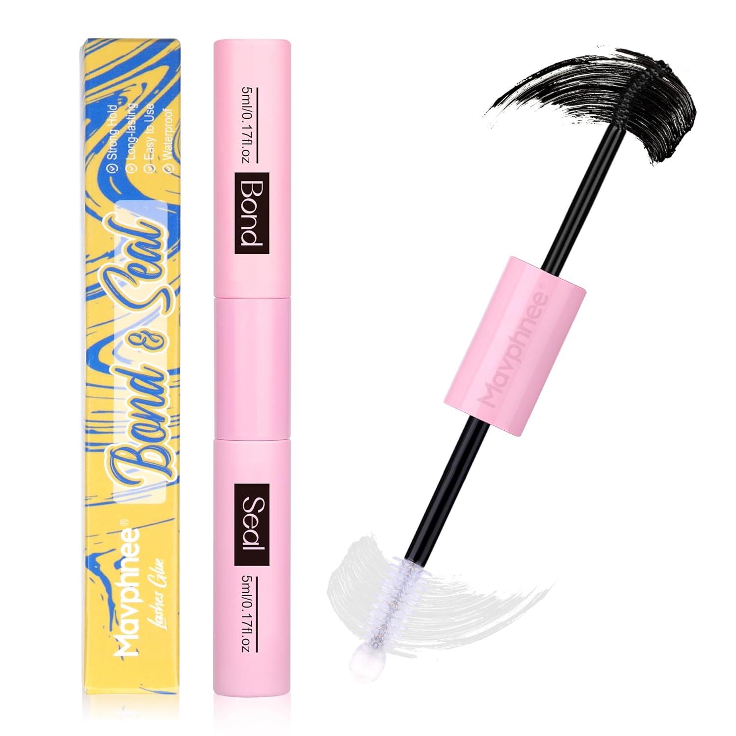 Mavphnee's Waterproof 2-in-1 Bond Tested: Surprising DIY Lash Hold