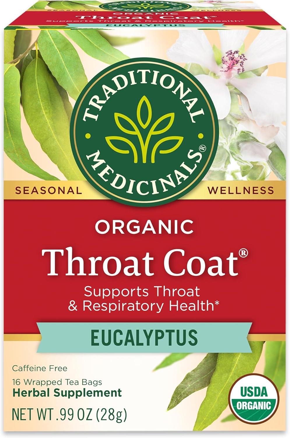 Showdown: Traditional's Organic Herbs vs. Throat Coat's 16 Tea Bags... Cold Season Tested?