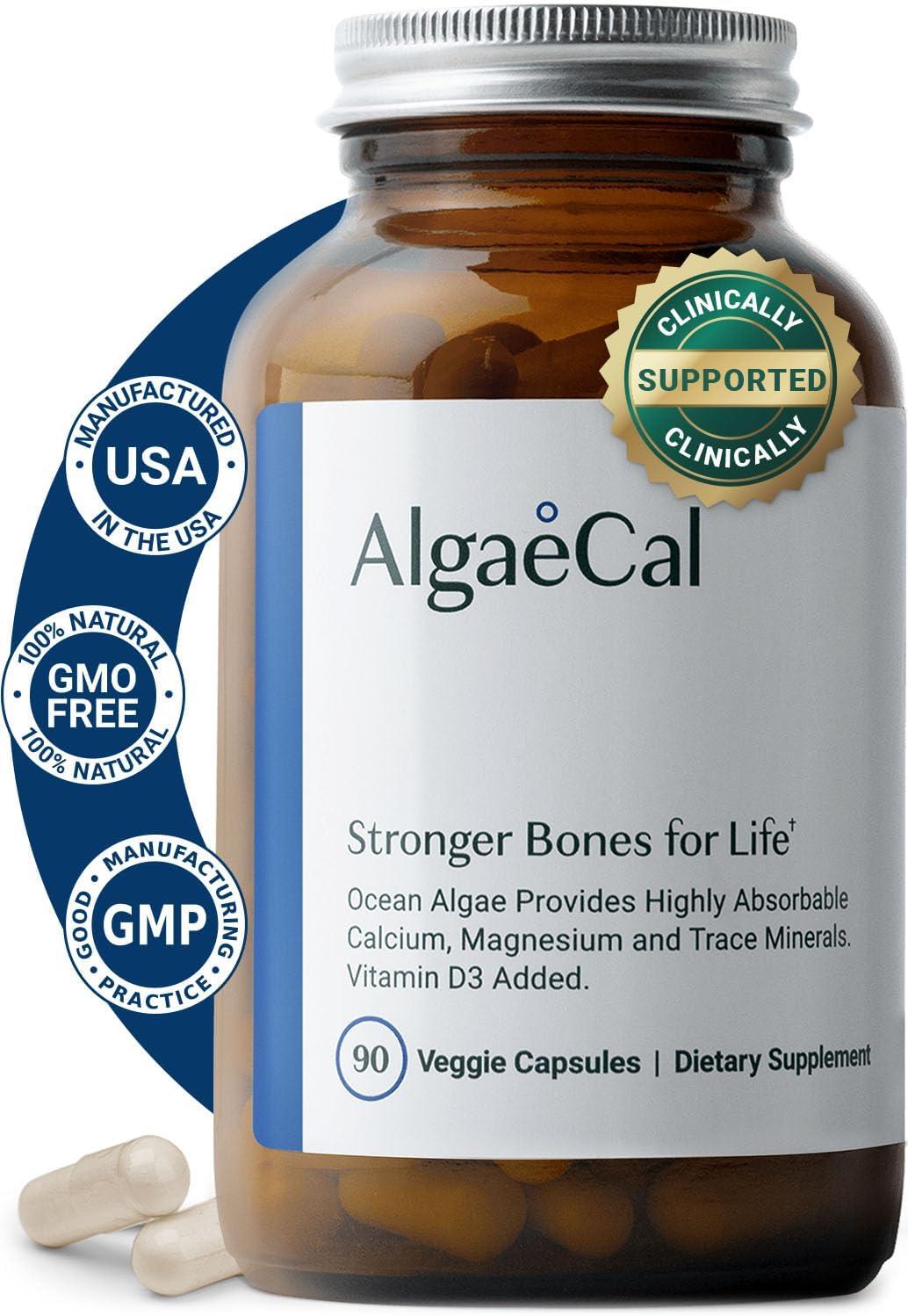 ALGAECAL Showdown: 13 Minerals, US-Made-Tested for Bone Health!