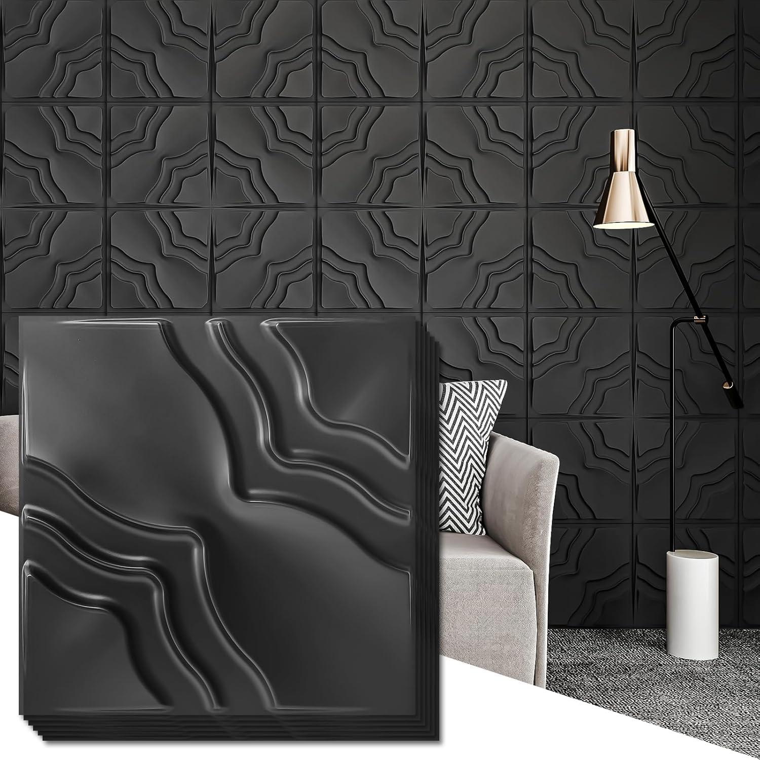 Creative 3D Panels (2 Effects) vs. Neutral PVC: Tested for Durable Interior Décor, Surprising Flexibility!