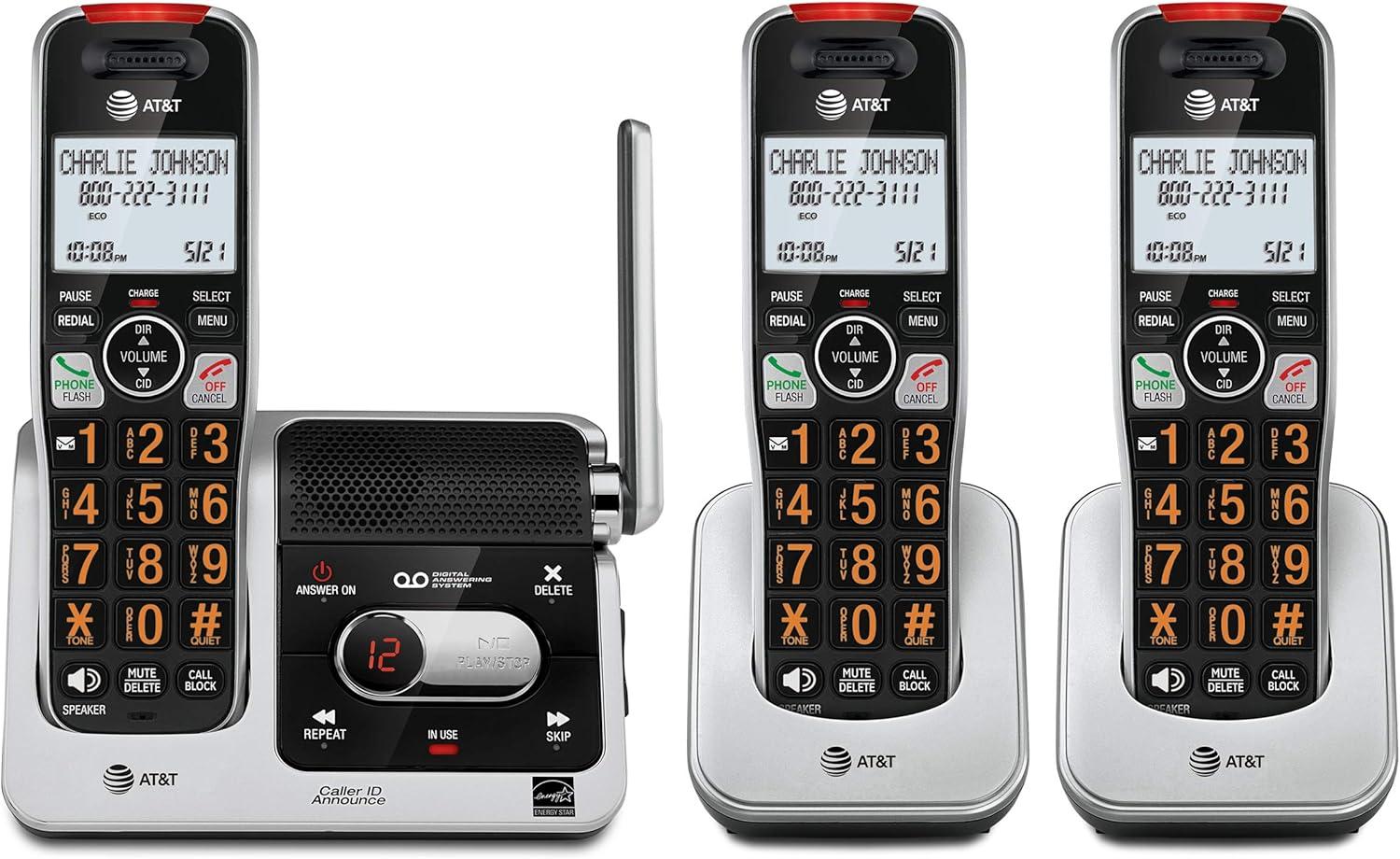 Home Use Compared: AT&T BL102-3's Unsurpassed Range, 3-Handset, Answering Machine Tested for Needs