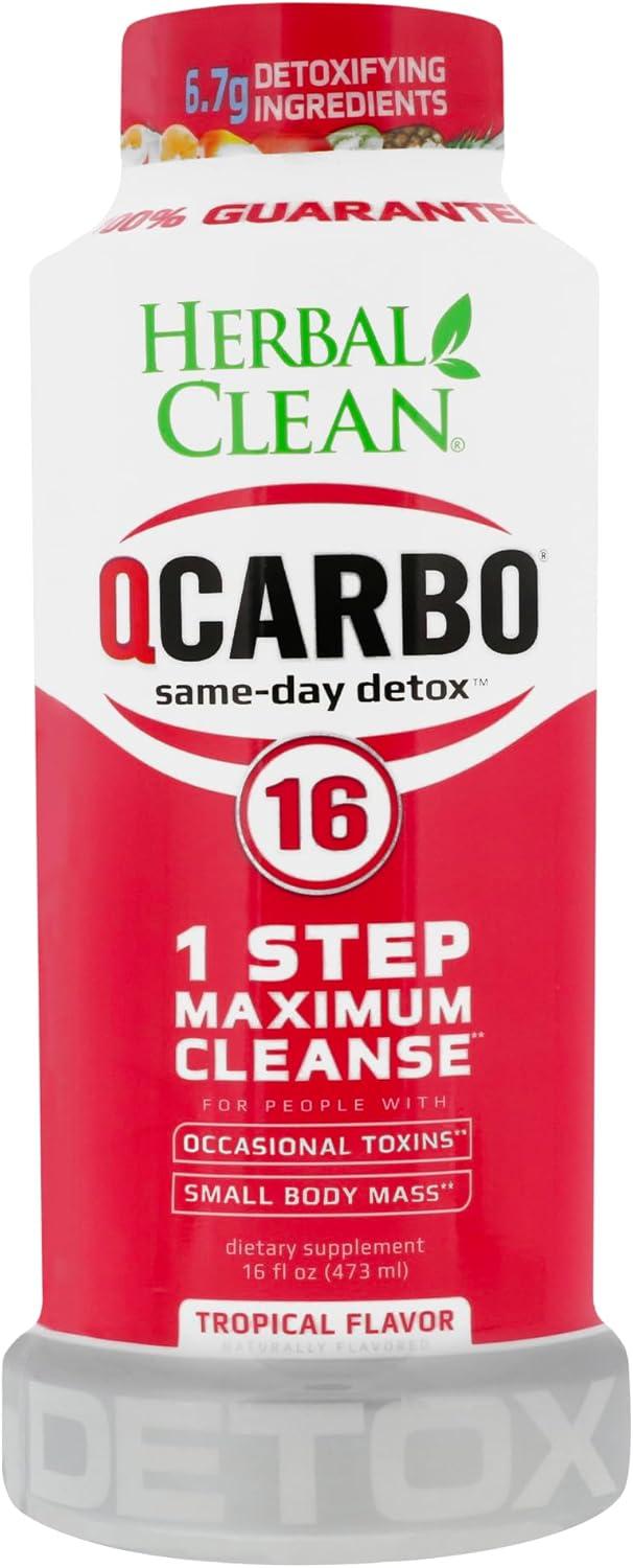 Herbal Clean QCarbo16 Detox: Compares Same-Day Use with Tropical Blend (Dietary)