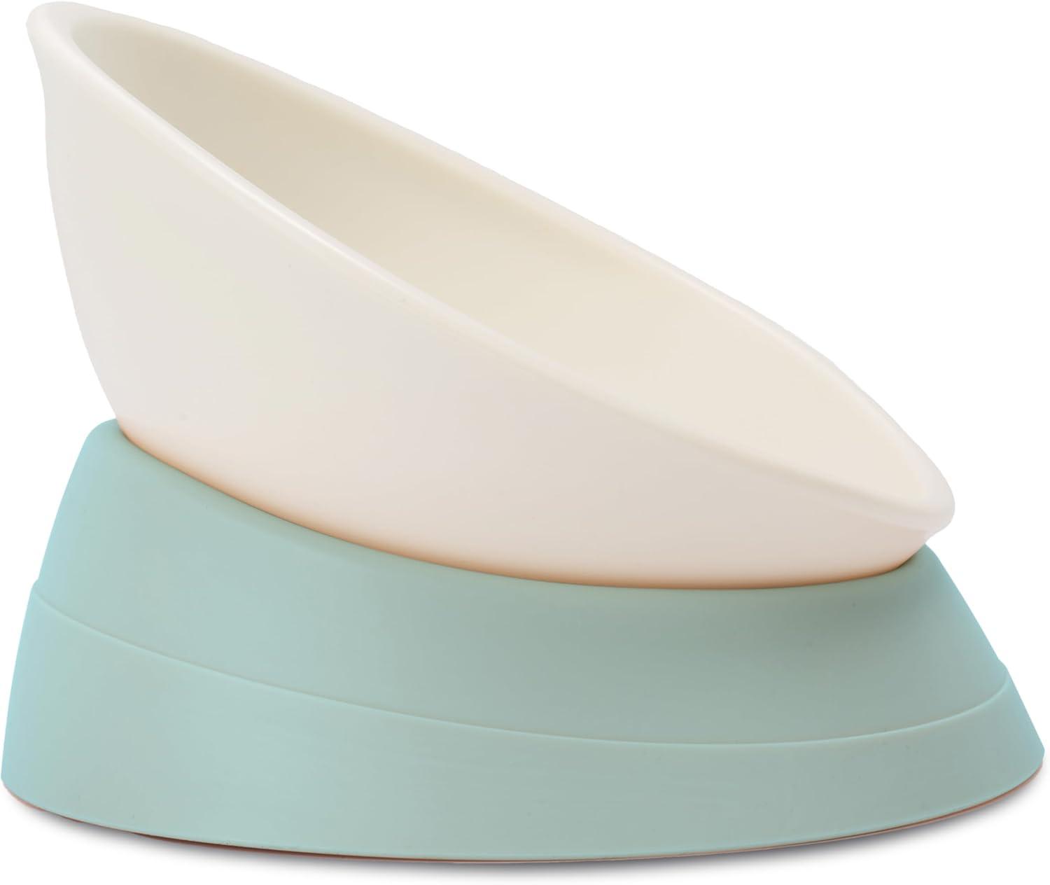 Surprising 15° Tilt Pet Bowl: Adjustable vs. Bamboo Stand for Cats & Dogs