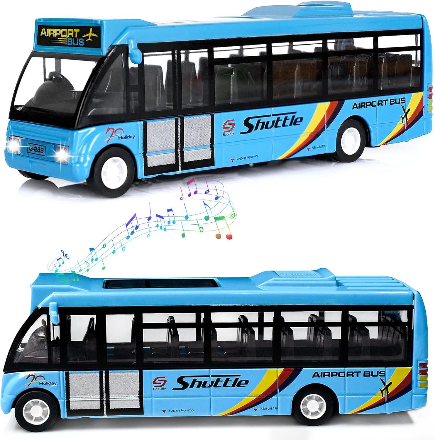 City Bus Toys vs. Die-Cast Metal Cars: Tested Sound & Light Fun for Kids