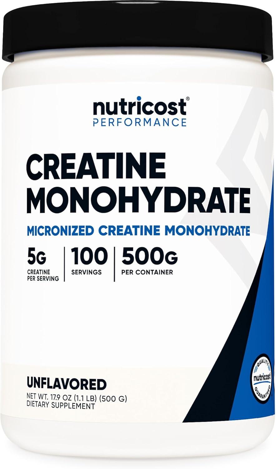 500g Micronized Creatine vs. Standard Powder: 100 Servings Tested, Surprising Value