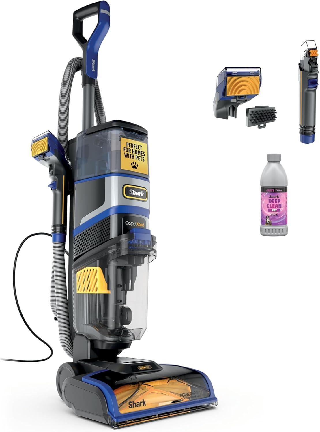 Carpet Showdown: Upright Design Tested for Pet Stain & Hair Removal