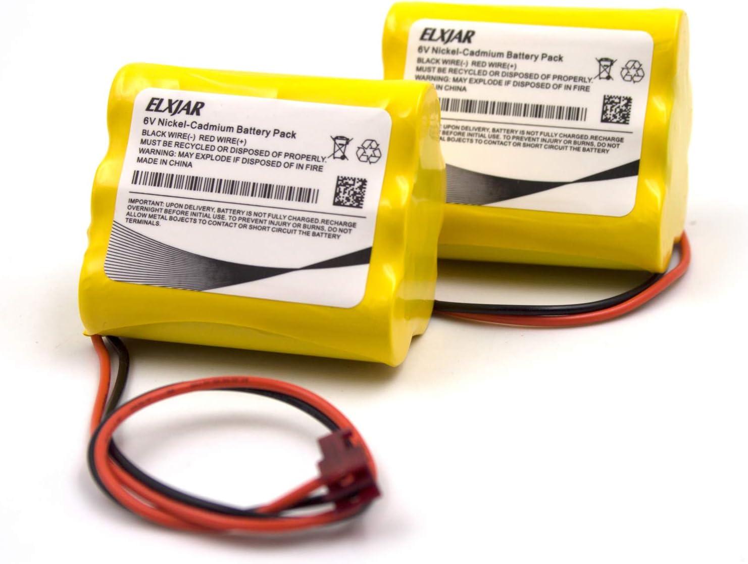 Surprising Insight: 2-Pack 600mAh Ni-CD Tested vs. Exit Emergency Lights