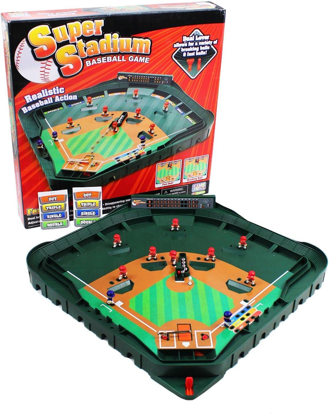 Realistic Super Stadium vs Plush Figures: The Surprising Tabletop Baseball Game Showdown
