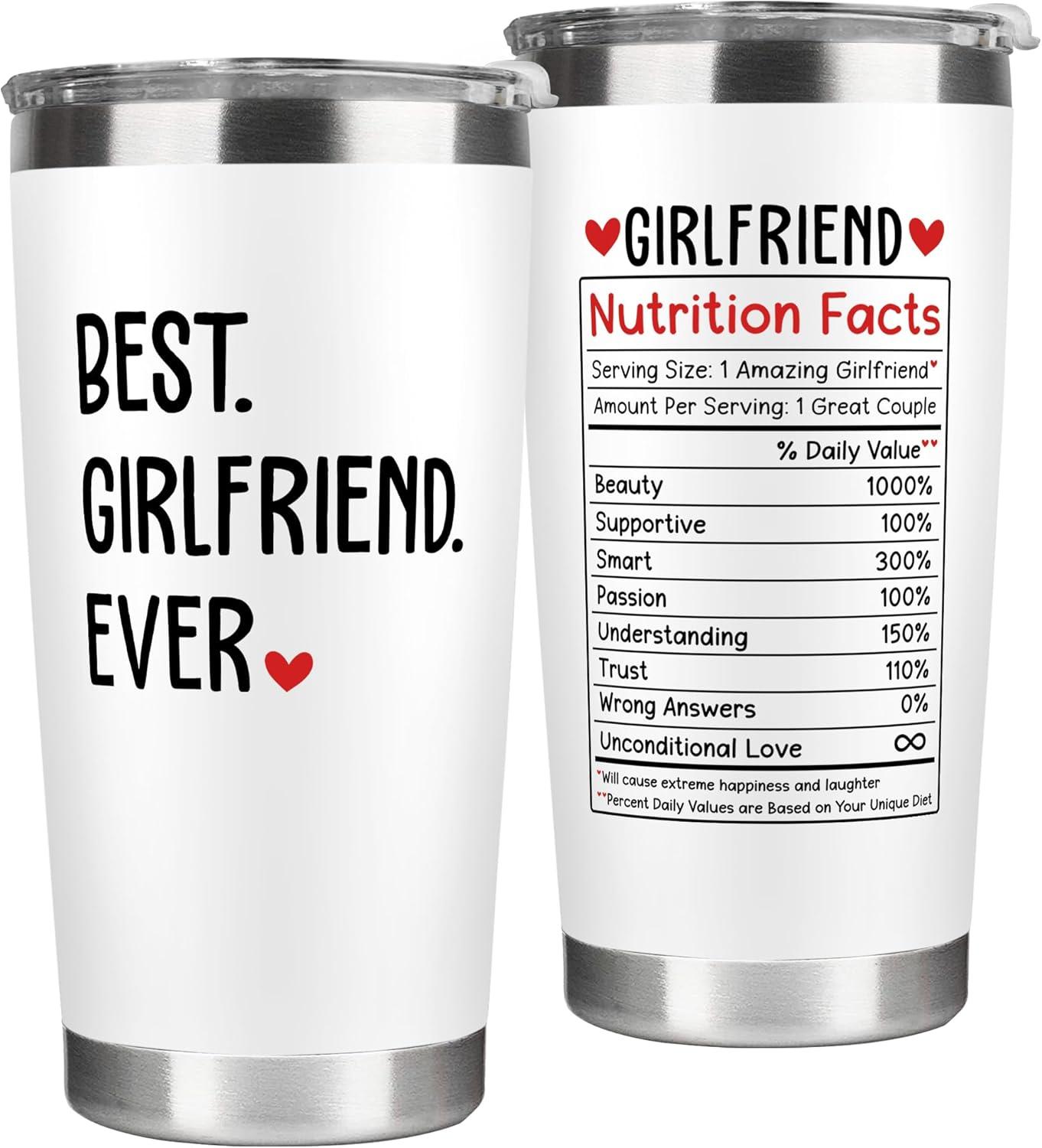 Surprising Girlfriend Gift: 20 Oz Tumbler Tested for 12-Hr Cooling