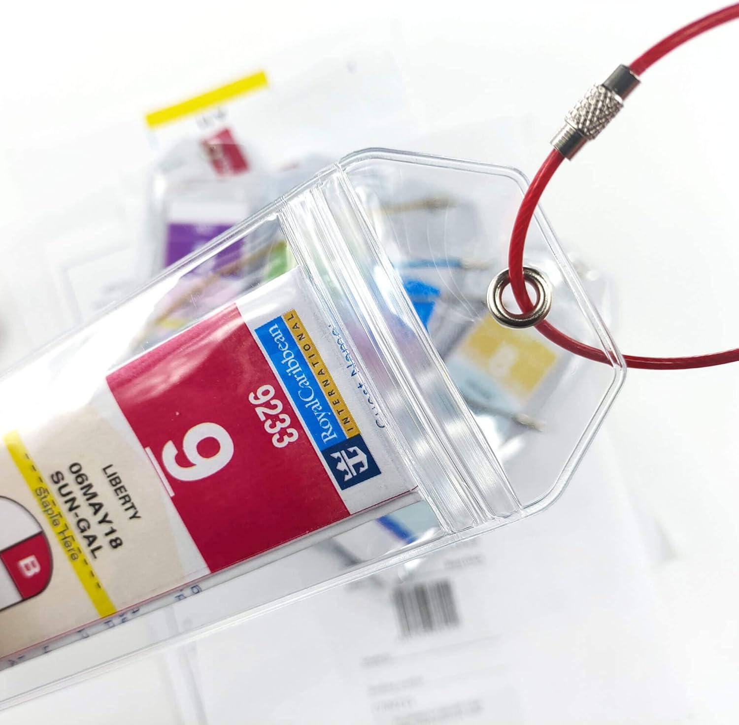 Best Travel Essential - Cruise Luggage Tag Holder 5 Pack Review