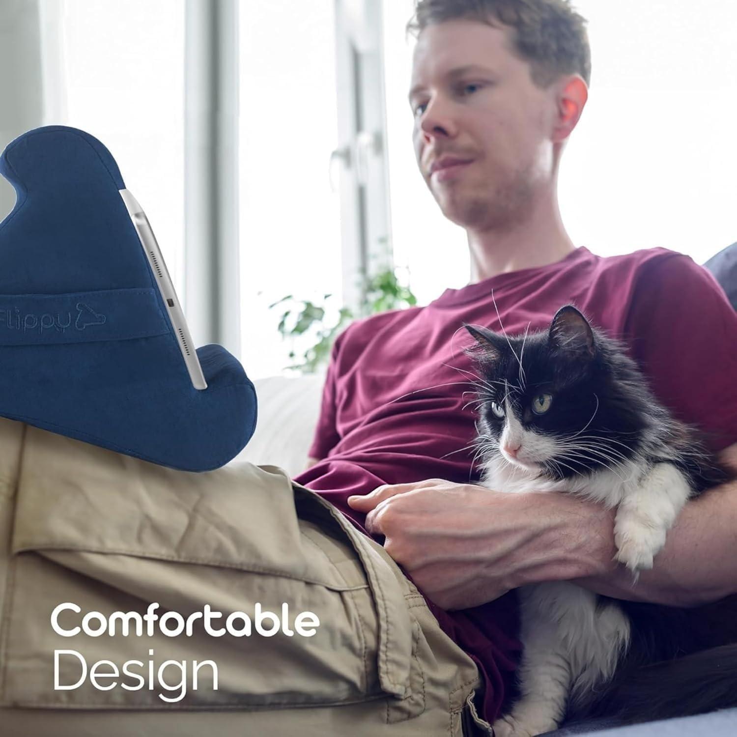 Best Tablet Stand - Flippy Pillow Holder for Reading & Streaming Review
