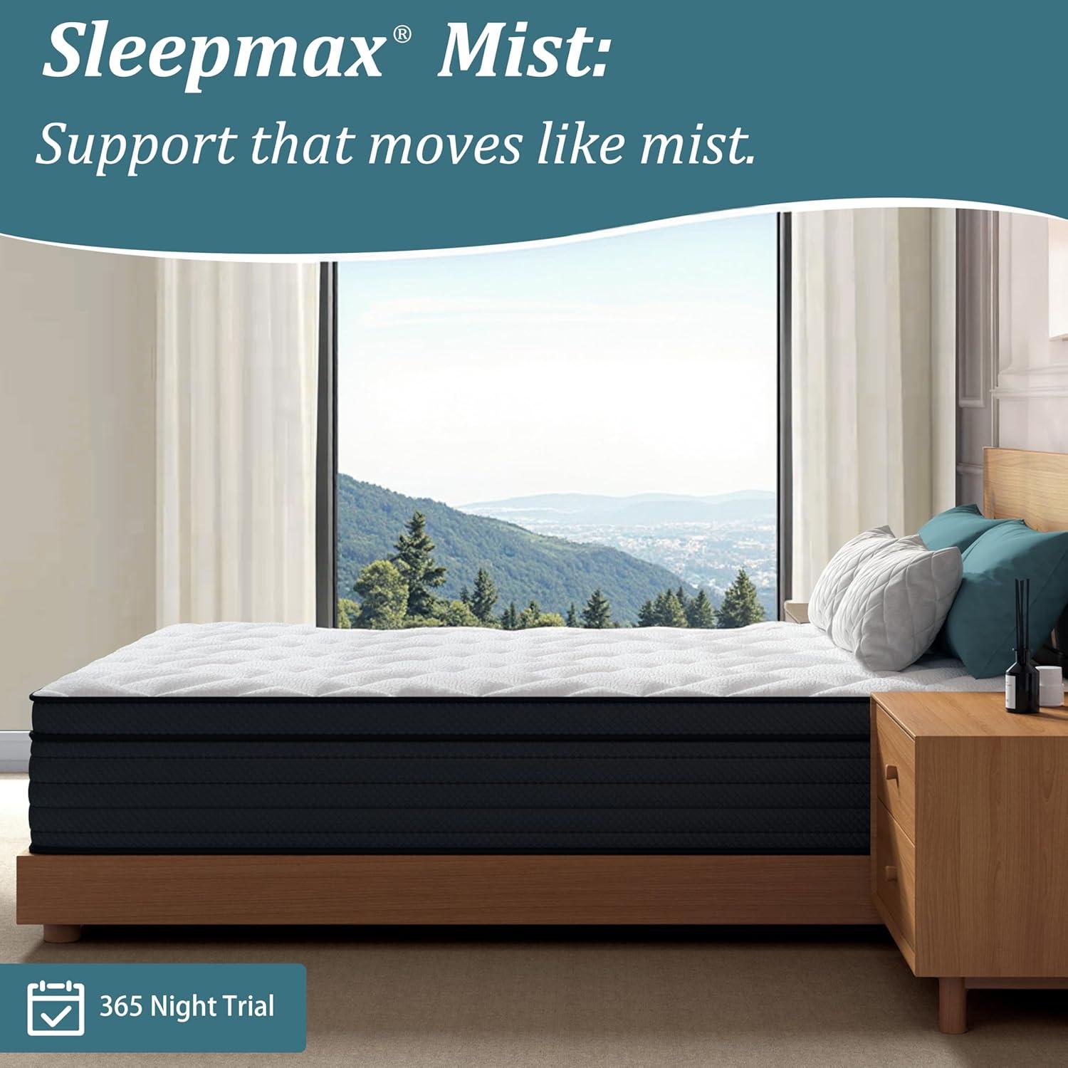 Best Mattress - Sleepmax Queen 14 Inch Hybrid for Deep Sleep Review